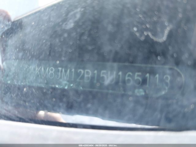2005 HYUNDAI TUCSON KM8JM12B15U165113 Photo 8