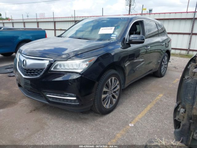 2014 ACURA MDX 5FRYD3H48EB013439 Photo 1