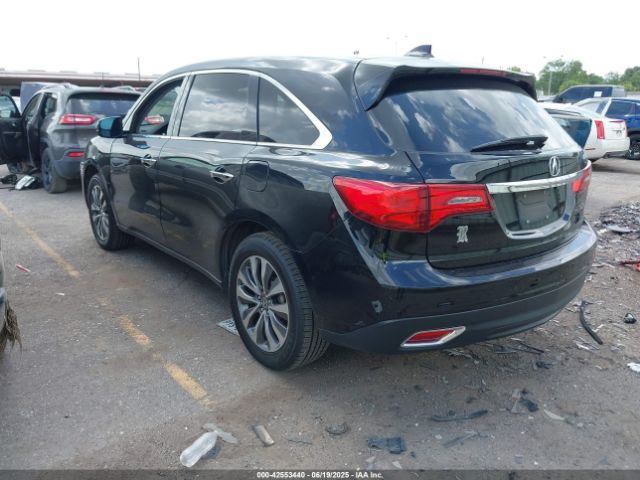 2014 ACURA MDX 5FRYD3H48EB013439 Photo 2