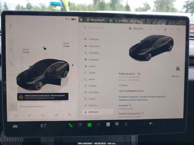 2024 TESLA MODEL 3 5YJ3E1EB6RF797223 Photo 6