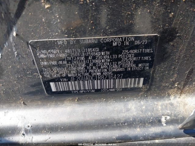 2024 SUBARU CROSSTREK JF2GUADC1R8236427 Photo 8