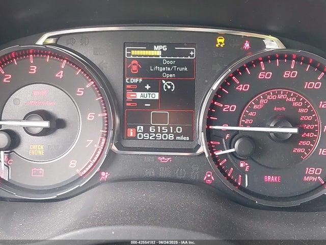 JF1VA2V66G9825242 Subaru 2.5 high power turbo