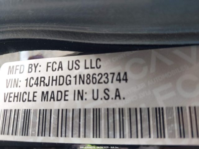 2022 JEEP GRAND CHEROKEE 1C4RJHDG1N8623744 Photo 8