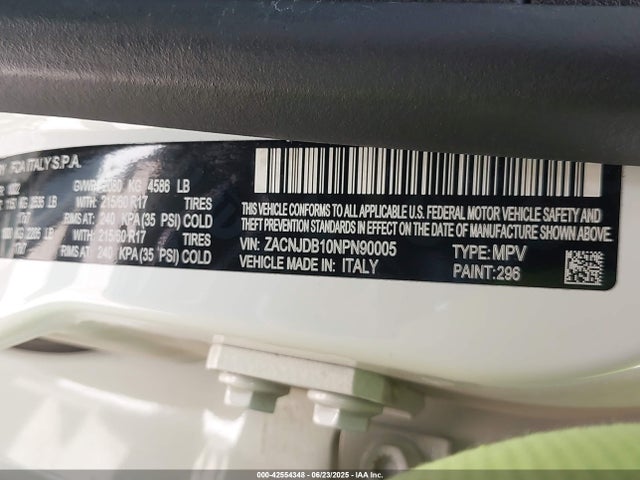 ZACNJDB10NPN90005 Jeep Renegade