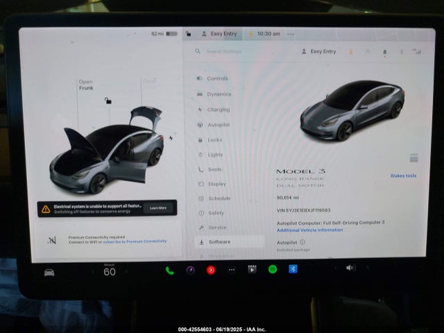 2018 TESLA MODEL 3 5YJ3E1EBXJF119563 Photo 6
