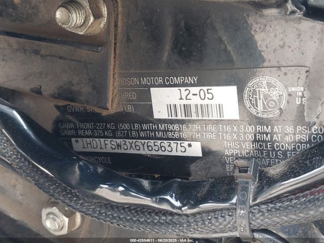 2006 HARLEY-DAVIDSON FLTRI 1HD1FSW3X6Y656375 Photo 9