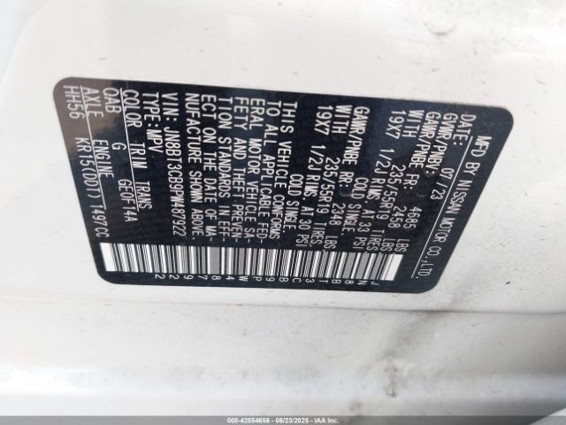 2023 NISSAN ROGUE JN8BT3CB9PW487922 Photo 8