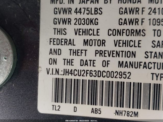 2013 ACURA TSX JH4CU2F63DC002952 Photo 8