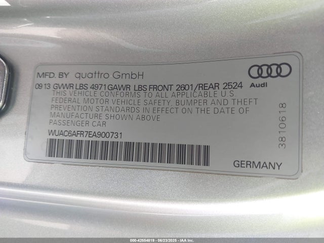 2014 AUDI RS 5 WUAC6AFR7EA900731 Photo 8