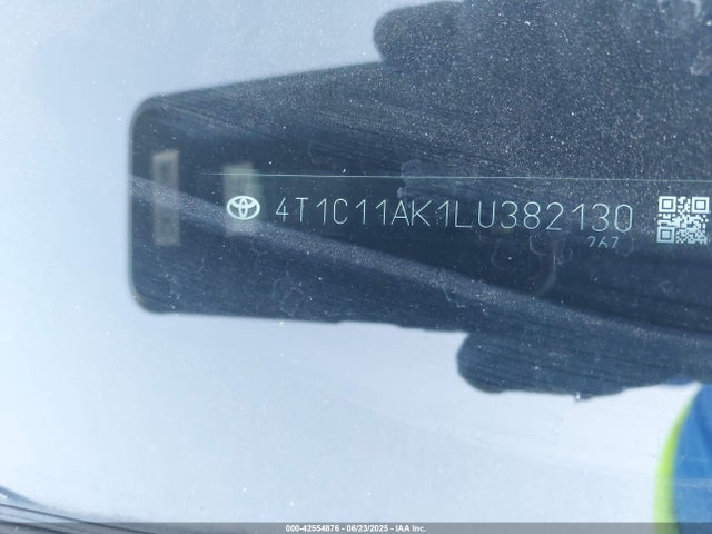 4T1C11AK1LU382130 Toyota a25a-fks