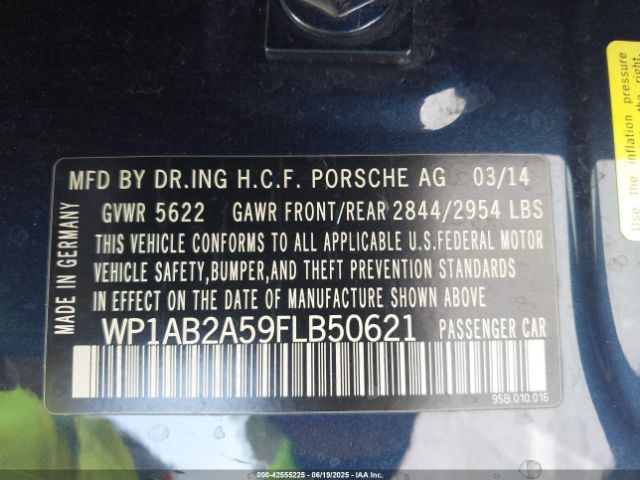 WP1AB2A59FLB50621 Porsche Macan
