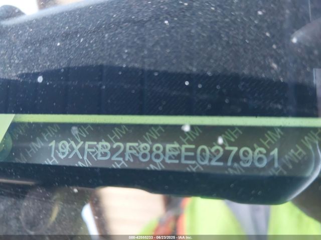 19XFB2F88EE027961 Honda r18z1