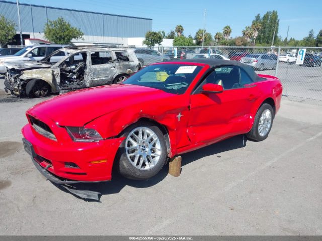 2014 FORD MUSTANG 1ZVBP8EM7E5316940 Photo 1