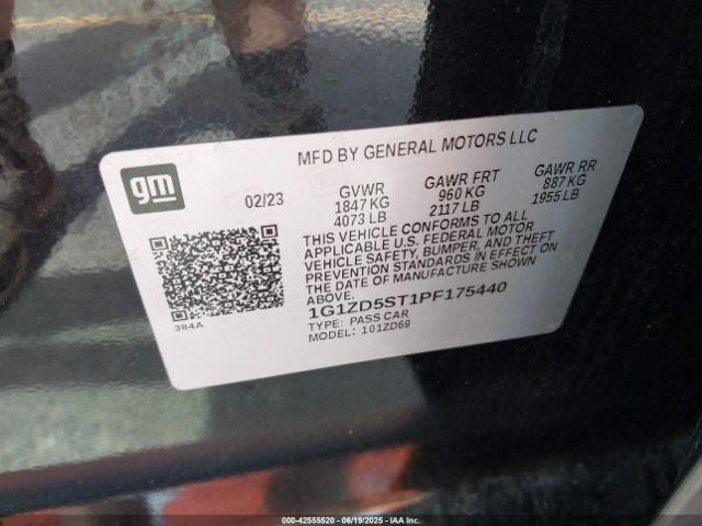 2023 CHEVROLET MALIBU 1G1ZD5ST1PF175440 Photo 8