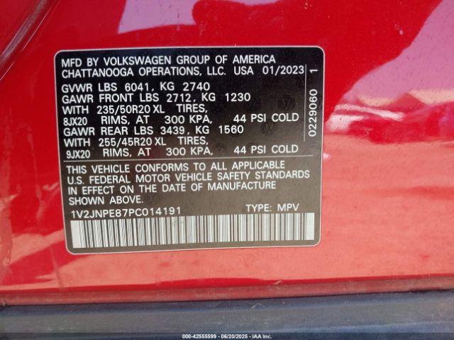 2023 VOLKSWAGEN ID.4 1V2JNPE87PC014191 Photo 8