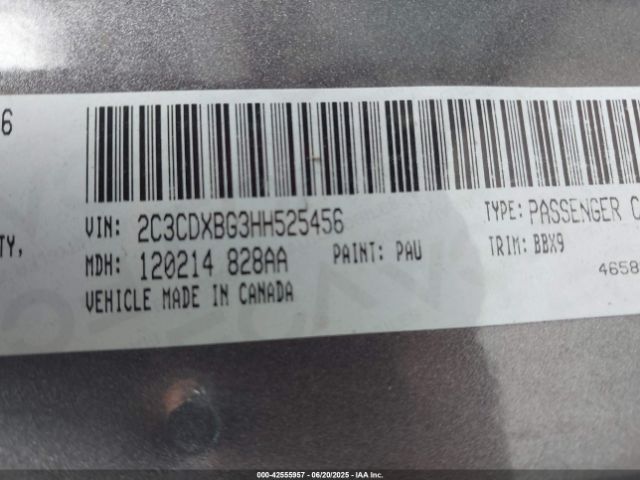 2017 DODGE CHARGER 2C3CDXBG3HH525456 Photo 8