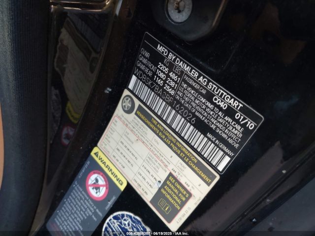 2011 MERCEDES-BENZ SL 550 WDBSK7BA3BF162026 Photo 8