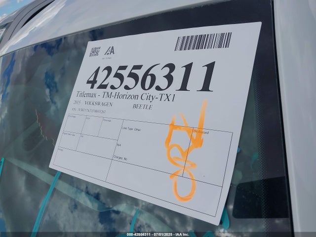 3VWF17AT1FM655263 Volkswagen 2015