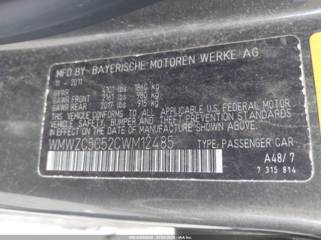 2012 MINI COOPER S COUNTRYMAN WMWZC5C52CWM12485 Photo 8