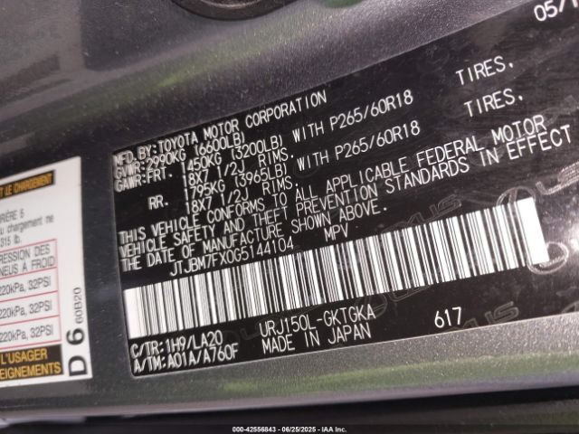 2016 LEXUS GX 460 JTJBM7FX0G5144104 Photo 8