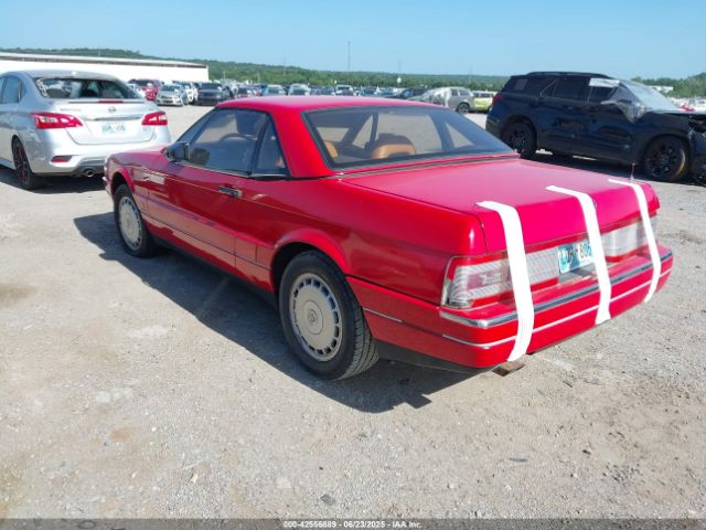 1989 CADILLAC ALLANTE 1G6VR3180KU102754 Photo 2