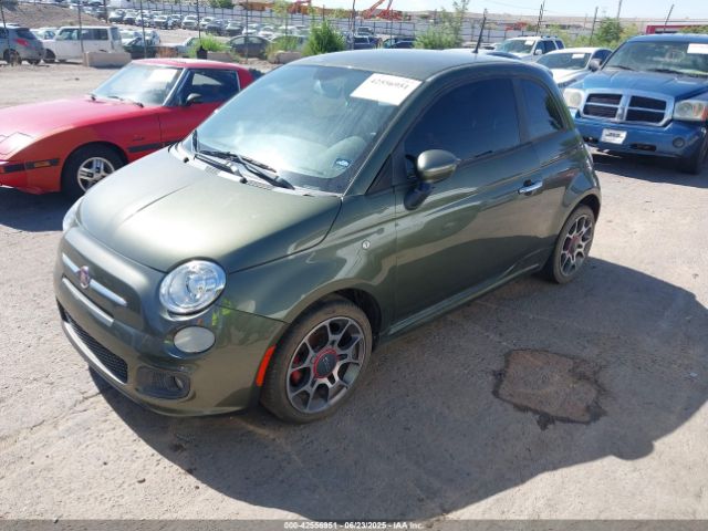 2012 FIAT 500 3C3CFFBR4CT115755 Photo 1