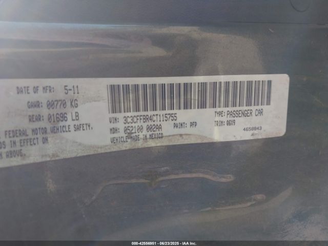2012 FIAT 500 3C3CFFBR4CT115755 Photo 8
