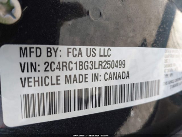 2020 CHRYSLER PACIFICA 2C4RC1BG3LR250499 Photo 8