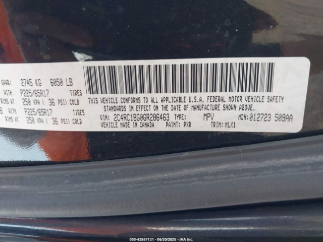 2016 CHRYSLER TOWN & COUNTRY 2C4RC1BG0GR286463 Photo 8