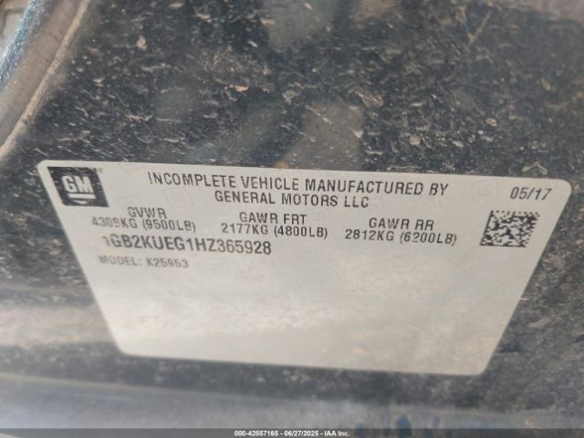2017 CHEVROLET SILVERADO 2500HD 1GB2KUEG1HZ365928 Photo 8