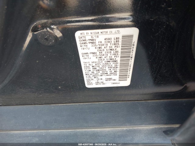 Nissan Rogue 2018 JN8AT2MT1JW491788 Image 9
