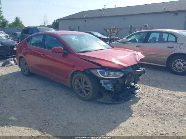 2018 HYUNDAI ELANTRA 5NPD84LF4JH402707