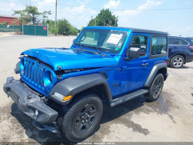 2022 JEEP WRANGLER 1C4HJXAG4NW227250 Photo 1
