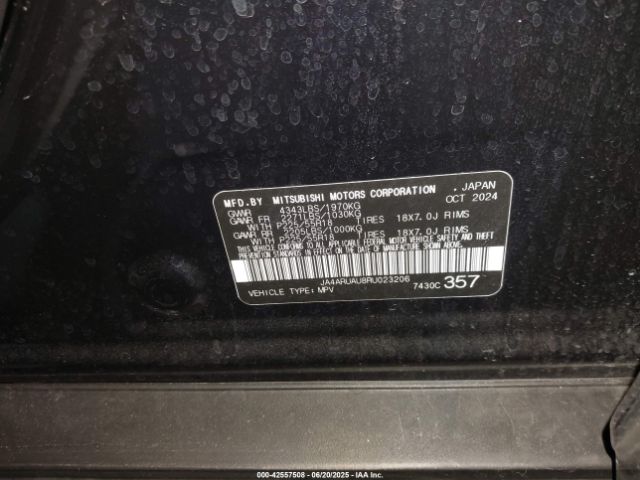 2024 MITSUBISHI OUTLANDER SPORT JA4ARUAU8RU023206 Photo 8