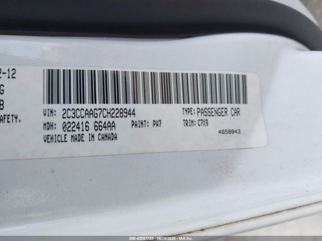 2012 CHRYSLER 300 2C3CCAAG7CH228944 Photo 8