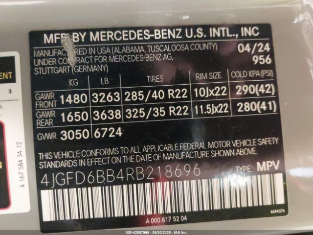 2024 MERCEDES-BENZ AMG GLE 53 COUPE 4JGFD6BB4RB218696 Photo 8