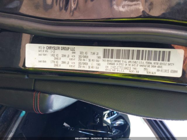 2012 DODGE DURANGO 1C4SDJCT7CC164213 Photo 8