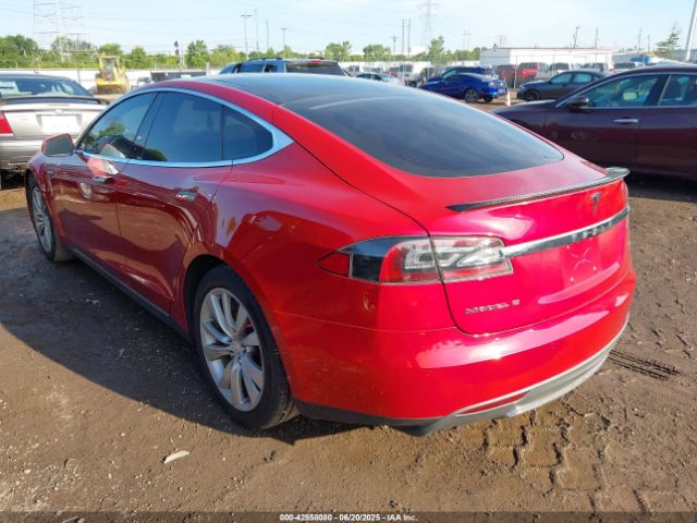 2014 TESLA MODEL S 5YJSA1H11EFP62545 Photo 2