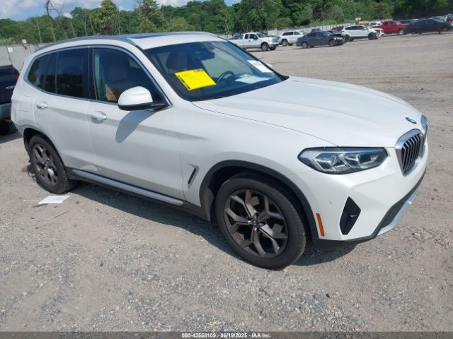 2022 BMW X3 5UX53DP09N9H43593