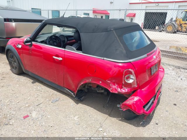2013 MINI CONVERTIBLE WMWZP3C50DT297624 Photo 2