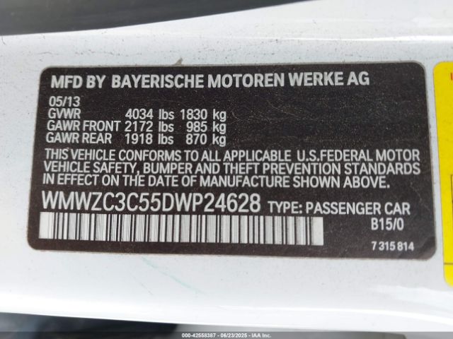 2013 MINI COUNTRYMAN WMWZC3C55DWP24628 Photo 8