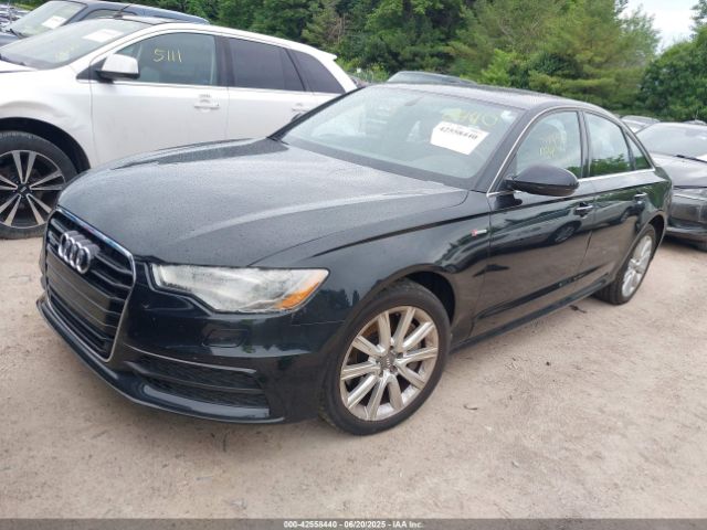 2013 AUDI A6 WAUHGAFC4DN155162 Photo 1