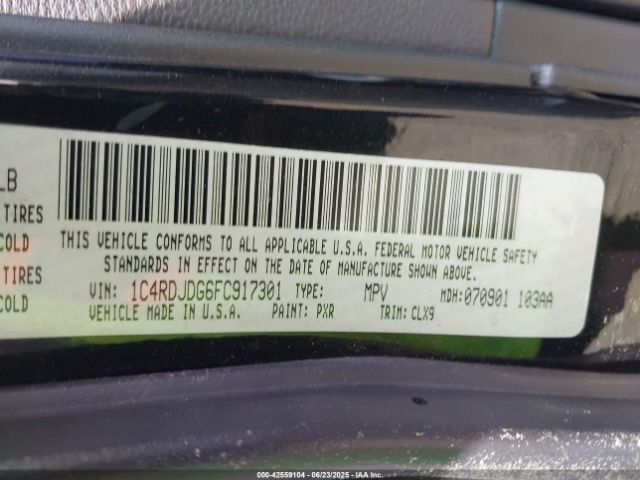 2015 DODGE DURANGO 1C4RDJDG6FC917301 Photo 8