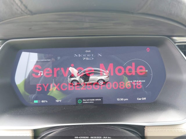 2016 TESLA MODEL X 5YJXCBE25GF008618 Photo 6