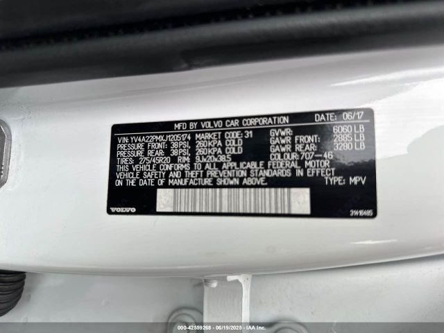 2018 VOLVO XC90 YV4A22PMXJ1205174 Photo 8