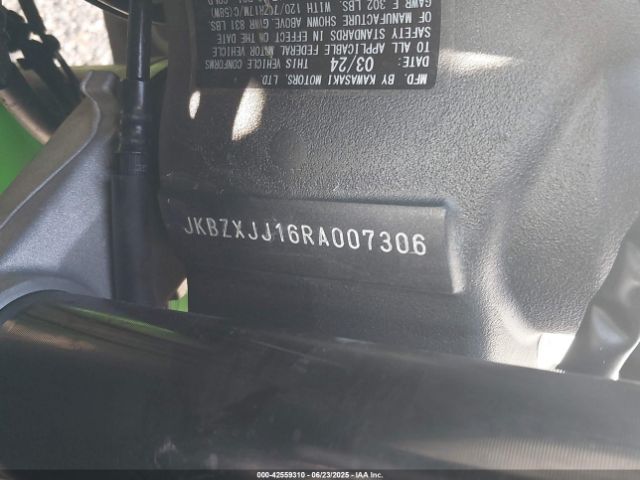2024 KAWASAKI ZX636 JKBZXJJ16RA007306 Photo 9
