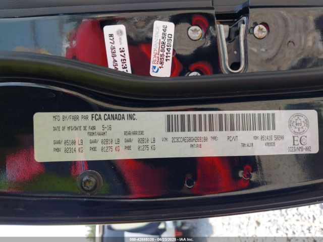 2016 CHRYSLER 300C 2C3CCAEG8GH269180 Photo 8