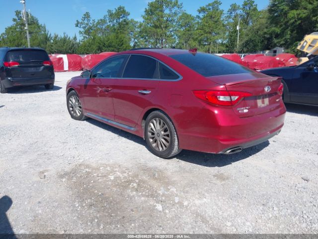 2015 HYUNDAI SONATA 5NPE34AF2FH110518 Photo 2