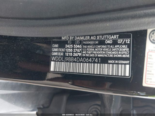 2013 MERCEDES-BENZ CLS 550 WDDLJ9BB4DA064741 Photo 8