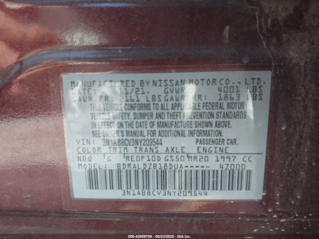 2022 NISSAN SENTRA 3N1AB8CV3NY209544 Photo 8